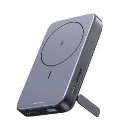 UGREEN 10000mAh 22.5W Kickstand Magnetic Wireless Power Bank Gray â PB206 - 15086