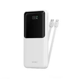 WiWU Wi-P081 22.5W 10000mAh Essen Power Bank (Black / White)