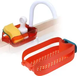 2 in 1 Home Sink Organizer, Sponge Holder for Sink, Kitchen, Bathroom (Multicolor)