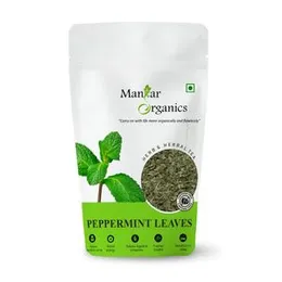 ManHar Organics - Herbal dry Peppermint Tea (Peppermint, 100gm) Refreshing tea