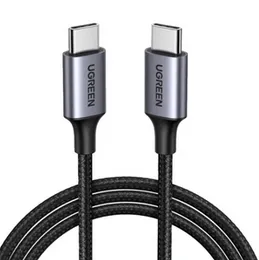 UGREEN 0.5 Meter Type-C to Type-C PD Round Cable Nickel Plating Aluminum Shell â US261 - 50149