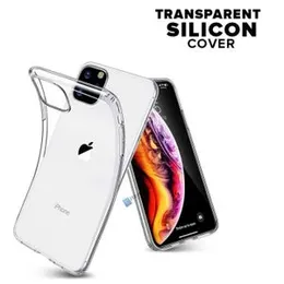 ThickBallon Clear Transparent Silicone Case back cover For iPhone 11 Pro Max