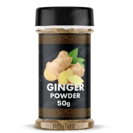Dry Ginger Powder Organic 50g Ginger Powder - Sonth Dry Ginger Powder - Adrak Powder in Pantry- 50G (Adrak Powder/Ginger Powder) Flavourfull for Cooki