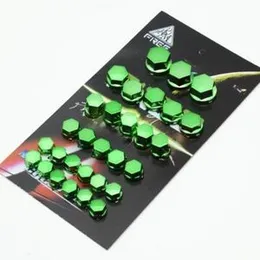 Nut Cap Green colour for Motorcycle Modification Accessories Head Screw Cover