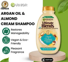 Garnier Argan Oil & Almond Cream Shampoo