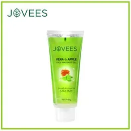 Jovees Vera and Apple Face Massage Gel , blemishes, wrinkles, soothes, and puffiness â 100g