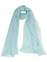 plain chiffon georgette scarf hijab