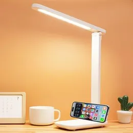 Stepless Dimming Light, Led Light Table, Bed Light Desk Reading Lamp Student Table Lamp