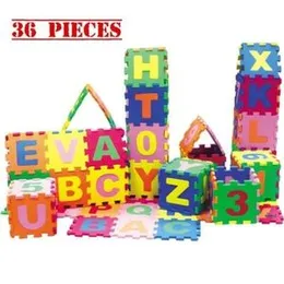 Puzzle Soft EVA Foam Play Mat with Numbers and Alphabet