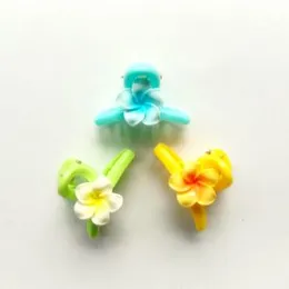 Mini Temple Flower Hair ClipsÂ 
