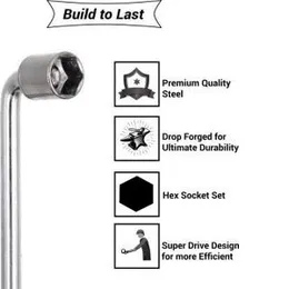 Box Sockets Spanners Wrenches Repair Tool Sets B/Case 10 Pcs No: 1810 1/2â Dr (8-21/22mm) China