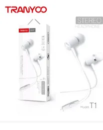 TRANYOO T1 Stereo Headphone - Dynamic 10mm Driver, Clear Sound