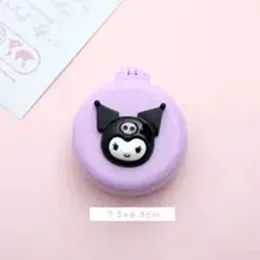 Sanrio Air Cushion Comb Cute Cartoon My Melody Kuromi Cinamoroll Mini Folding Comb Mirror One Portable Children's Gift