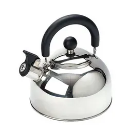 Hachi HWK-0015 1.5L Whistling Kettle - Stainless Steel Heat-Resistant Handle Spout Wide Mouth All Stove Compatible Cool Touch