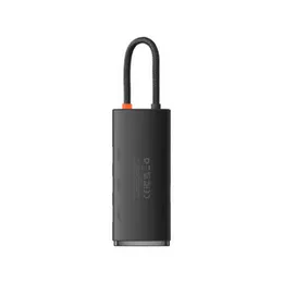 Baseus Airjoy 5-Port adapter HUB USB Type C black WKQX040001