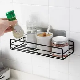 Wall-Mounted Bathroom Rack â Space-Saving Storage Shelf for Toiletries & Accessories