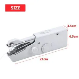 Handheld Sewing Machine with Extra Bobbins, MSDADA Portable Electric Stitch Cordless Sewing Machine with Extra Bobbin, Needle for Curtains, Fabric, Ki