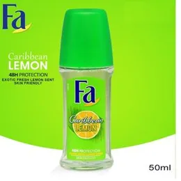 Fa Caribbean Wave Deodorant Roll-On â 50ml | Long-Lasting Freshness & Odor Protection