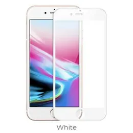 5D Full Screen Edge-to-Edge Curved Tempered Glass White