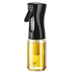 PureMistâ¢ Executive 2-Piece Glass Oil Spray Bottle Set â 300ml, 1pc Black Transparent Kitchen Oil Bottle Cooking Oil Spray Olive Oil Bottle Fitnes