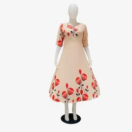 Floral V cut Frock EU12B/C