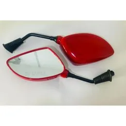 Hero New Pleasure Bike side mirror Red Colour