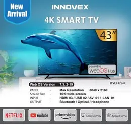 43" Innovex Full HD LED Tv 2 years Damro hotline warranty