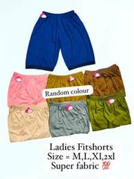 Stylish & Soft Girls Fidshorts â XL Size Essentials