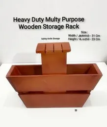 Wooden Rack â Premium Quality | Multi-Purpose Organizer | Large Size