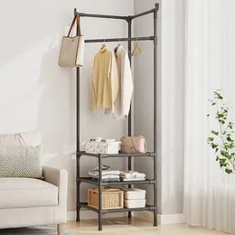 Multi-Function Corner Coat Rack & 3 Layers