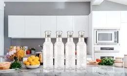 fridge water juice bottle 4pcs