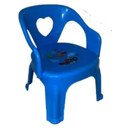 Durable Lightweight and Portable Plastic Baby Chair for Indoor and Outdoor Use, Smooth Finish and Rounded Edges, Easy-to-Clean Surface