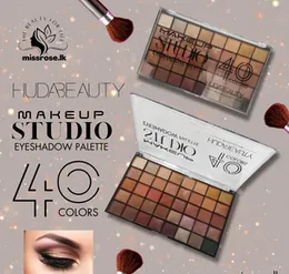 HUDA BEAUTY EYESHADOW PALETTE40 COLORS