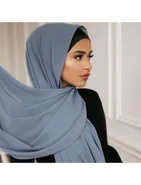 plain chiffon georgette shawl.