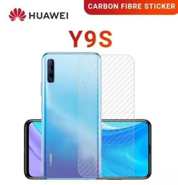 Carbon Fibre back sticker For Huawei Y9s