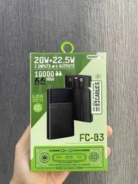 Remax FC-03 20W+22.5W 10000mAh Built-in Cables Fast Charging Power Bank