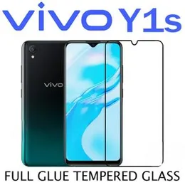Vivo Y1s Screen Protector Full Covering Extra Protection Full Glue 9D MTB tempered Glass for Vivo Y1s