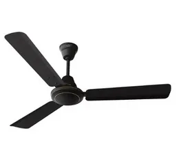 Havells Indian Aluminum Crew Ceiling Fan Metallic Black - 56" 80W 310 RPM Double Ball Bearing 2 Year Warranty