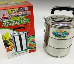 Luxury Stainles Steel Lunch Box 3 Layers