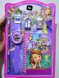 Stationery Set for Kids - Watch, Notebook, Pencil & More" for boys and girls