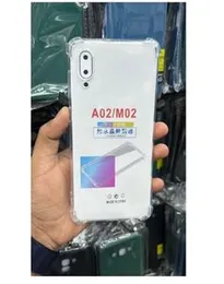 New Thick balloon Transparent Back Covers for Samsung A02 / M02