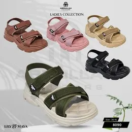 Ladies Fashion Sandals 2inch Heel Lightweight Comfortable Sandals