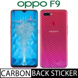 F9 Carbon Fibre back sticker For Oppo F9