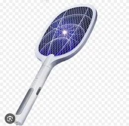 Gecko LTD 219 Mosquito bat with torch Electric Mosquito Swatter and Lamp: Effortless Manual and Physical Mosquito Control with Base Design