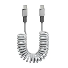 Recci RS25CC PD 65w Stretch 180cm Cable Silver