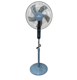 Bright 16 Inch Stand Fan BR16-24 55W 5 Blades Oscillation Timer Overheat Protection