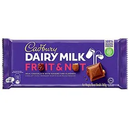 Cadbury Dairy Milk Fruit & Nut Chocolate - 160G