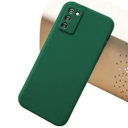 Samsung A03s Hard Silicon Cover 2MM Green Colour, 2MM Hard Silicon Back Cover for Samsung Galaxy A03s, Durable Phone Case, Hard Silicon Cover