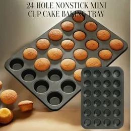 24Hole Nonstick Mini Muffin Cake Tray
