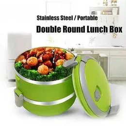 Double Layers, Portable Stainless Steel Lunch Box